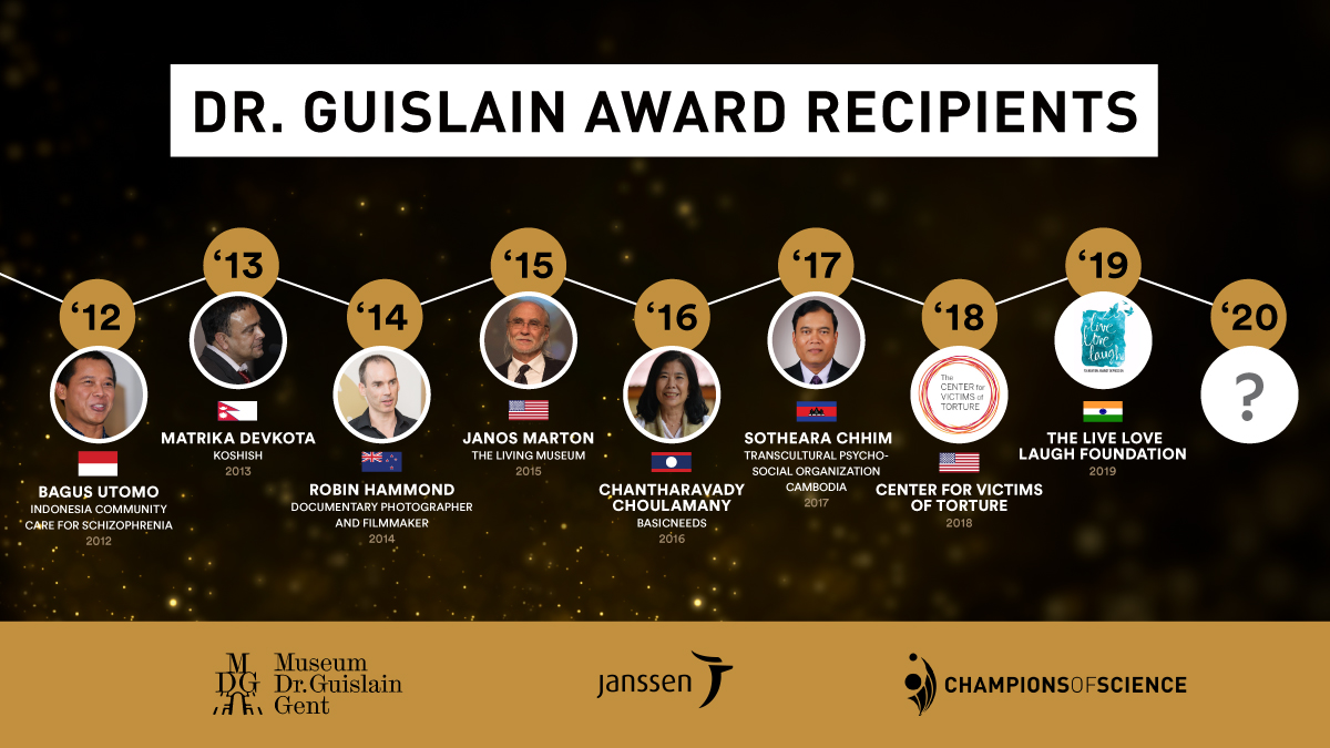 Assista AO VIVO à Cerimônia de Premiação do Prêmio Internacional Dr. Guislain.