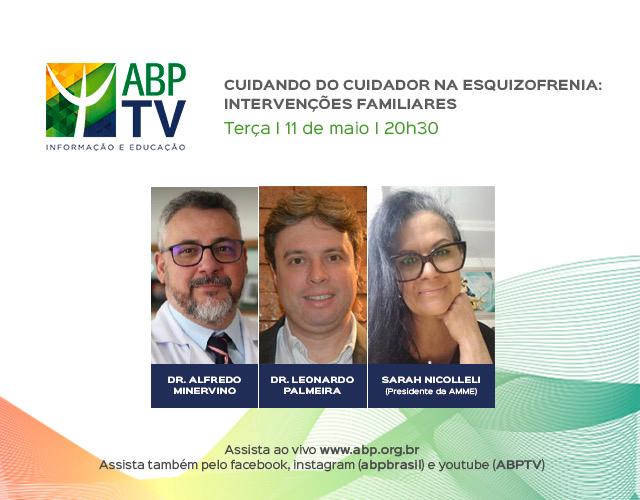 Assista AO VIVO à live Intervenções Familiares na Esquizofrenia